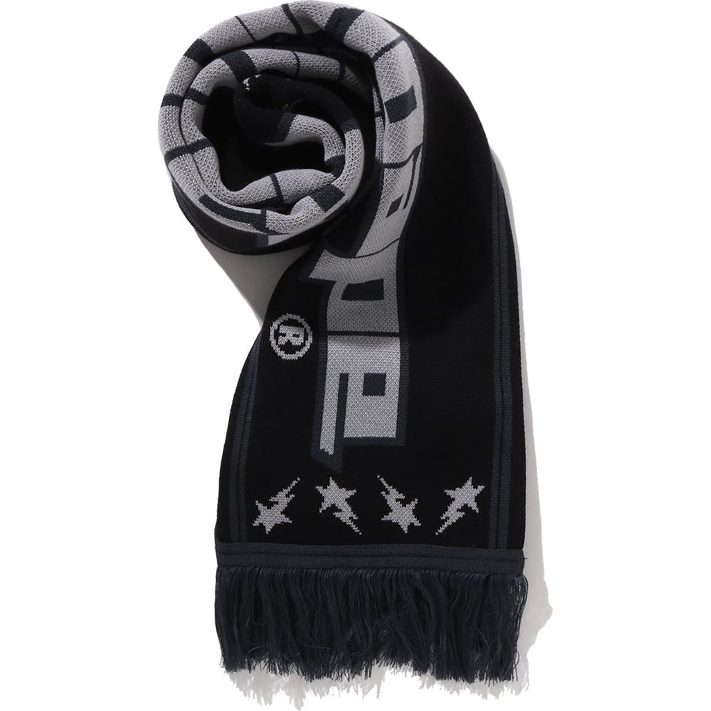 BAPE LOGO JACQUARD SCARF