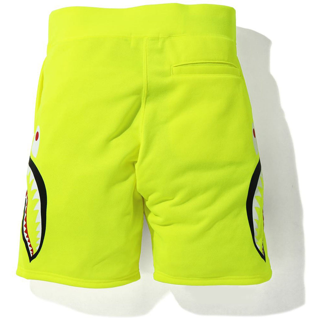 NEON SHARK SWEAT SHORTS MENS