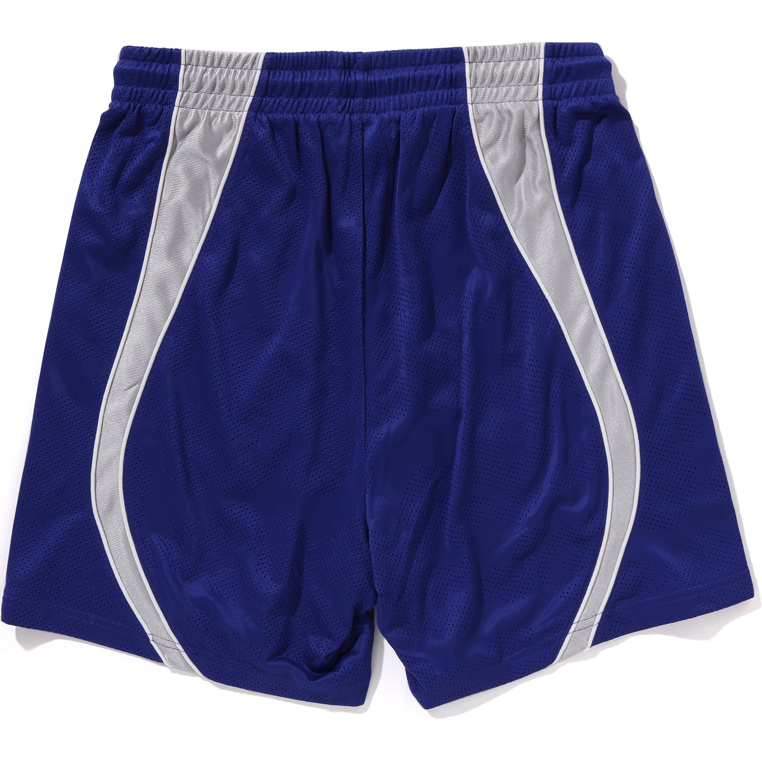 SOLID CAMO JACQUARD MULTILOGO RELAXED FIT SWEAT SHORTS MENS